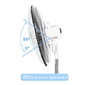 ac/dc rechargeable fan with led light