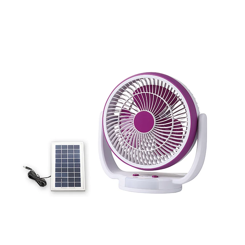 8 inch Oscillating 2-speed Rechargeable Sealed Lead-acid Battery Table Fan