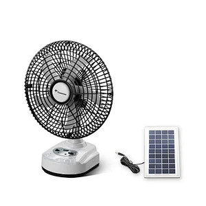 6 volt battery rechargeable fan with LED light