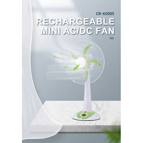 Indoor outdoor 12V DC Rechargeable Portable auto fan solar energy DC fan