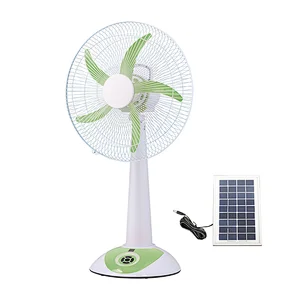 Indoor outdoor 12V DC Rechargeable Portable auto fan solar energy DC fan
