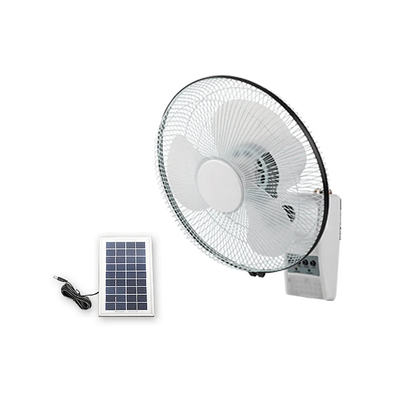 emergency rechargeable wall fan with remote control