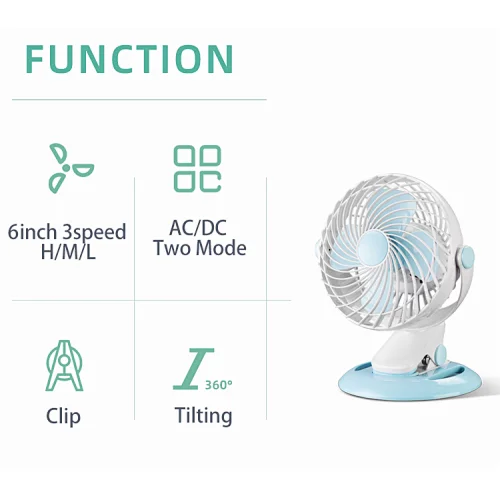 clip on desk fan