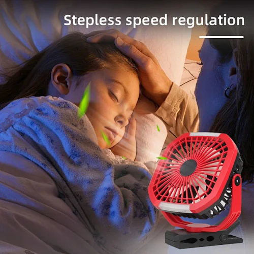 Rechargeable Clip Fan