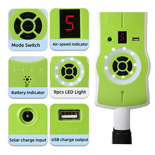 geek aire rechargeable fan 16 inch