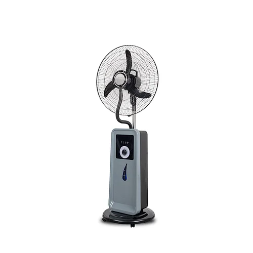 Battery operated misting fan with water tank outdoor misting air cooler