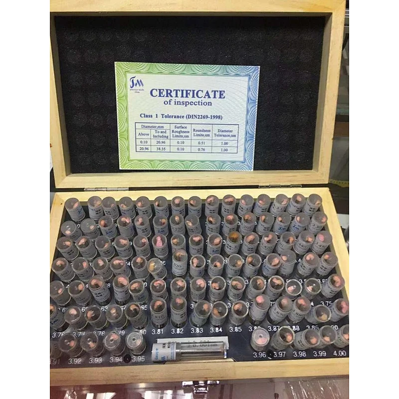 High Precision Tungsten Steel Pin Gauge Measuring Pin Gages Dongguan