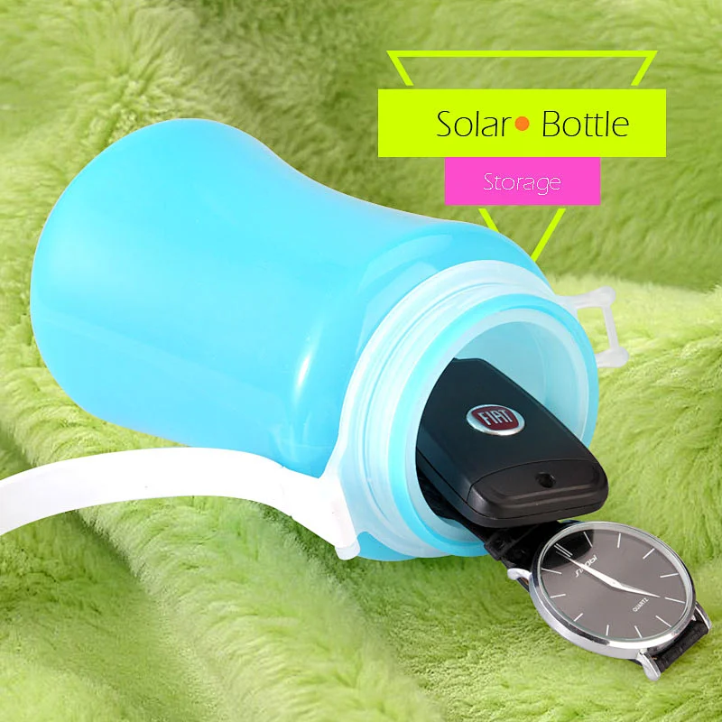 solar charging camping light