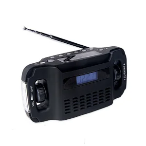 emergency solar radio flashlight