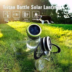 solar water bottle light