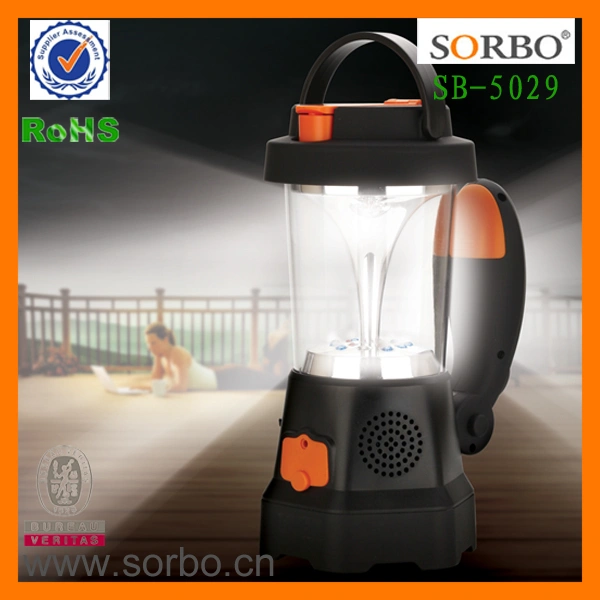 emergency flashlight with siren