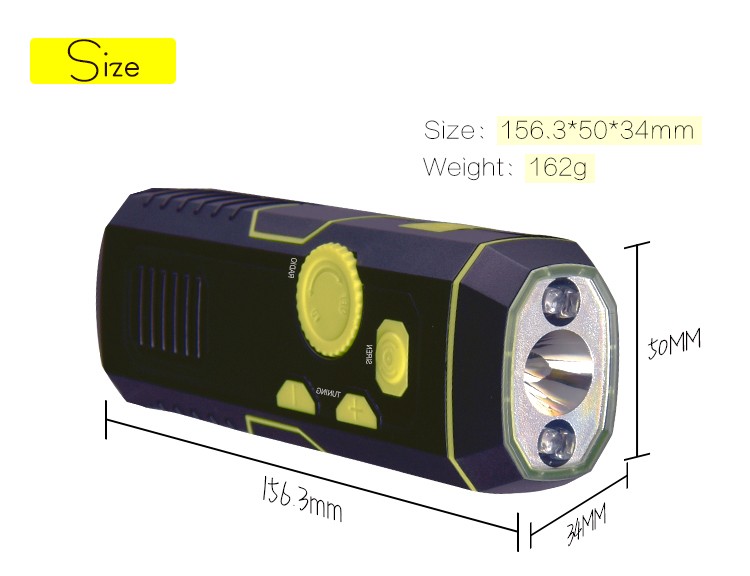 crank radio flashlight with usb manufacturers