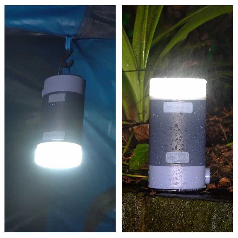 4-in 1 New Genetation Waterproof Solar USB Rechargebale Air Pump for Beach Ball,Air Mattresses, Kayaks with 4000 mAh Power Bank