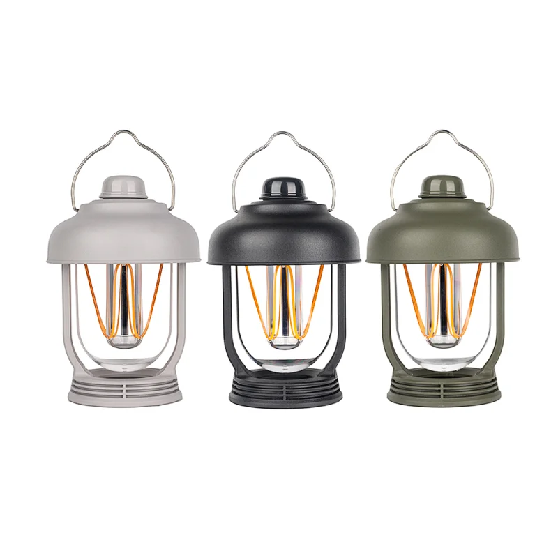2023 New  Rechargeable Waterproof Camping Candle Light