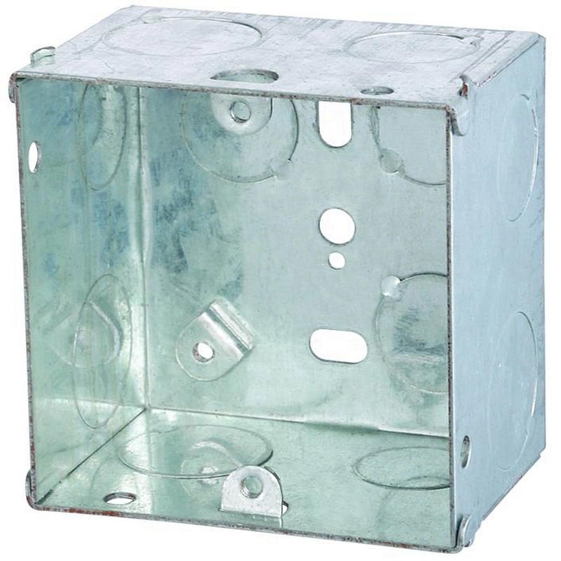 Galvanized Steel decorative junction box/outlet box from China