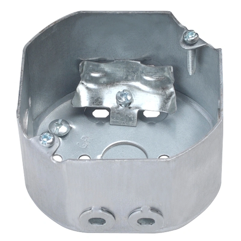 4"Galvanized Steel Octagonal electrical outlet box size from China