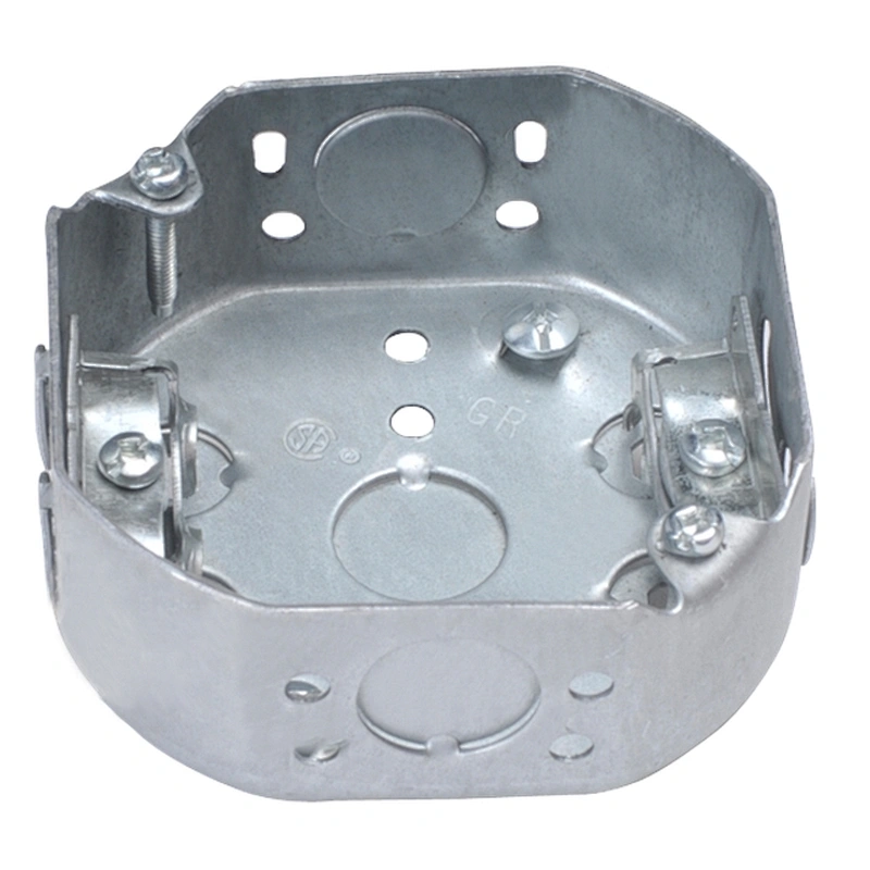 4"Galvanized Steel Octagonal electrical outlet box size from China