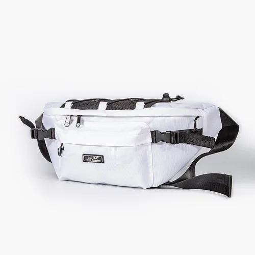 white color men waist bag