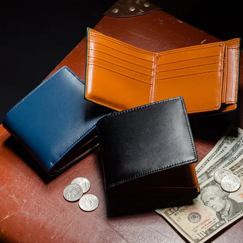 men's wallet with coin pocket