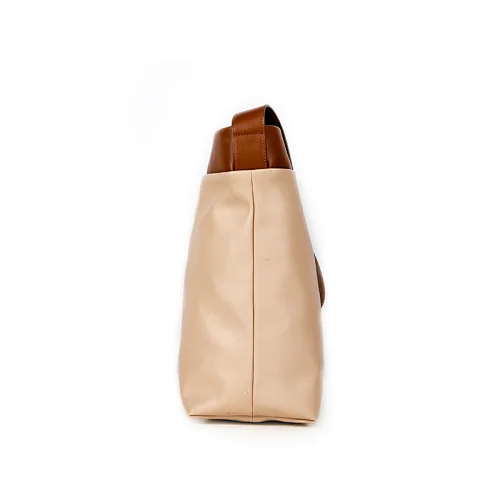 PVC leather bucket bag