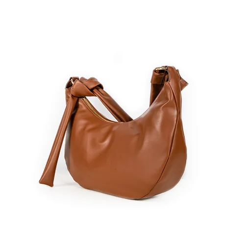 leather crescent bag