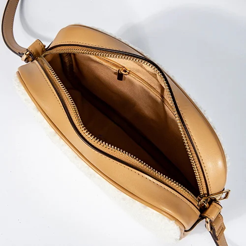 PU leather shoulder bag