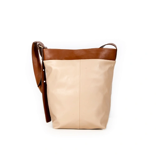 PVC leather shoulder bag