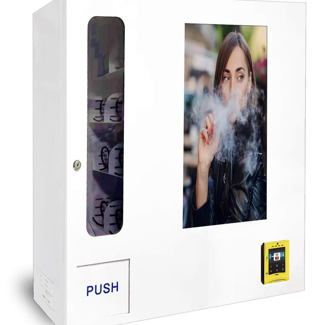 Cigarette vending machine payment system