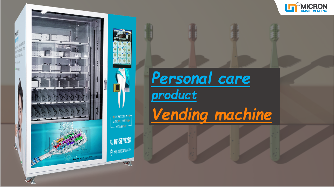 personal care product machine vending machine