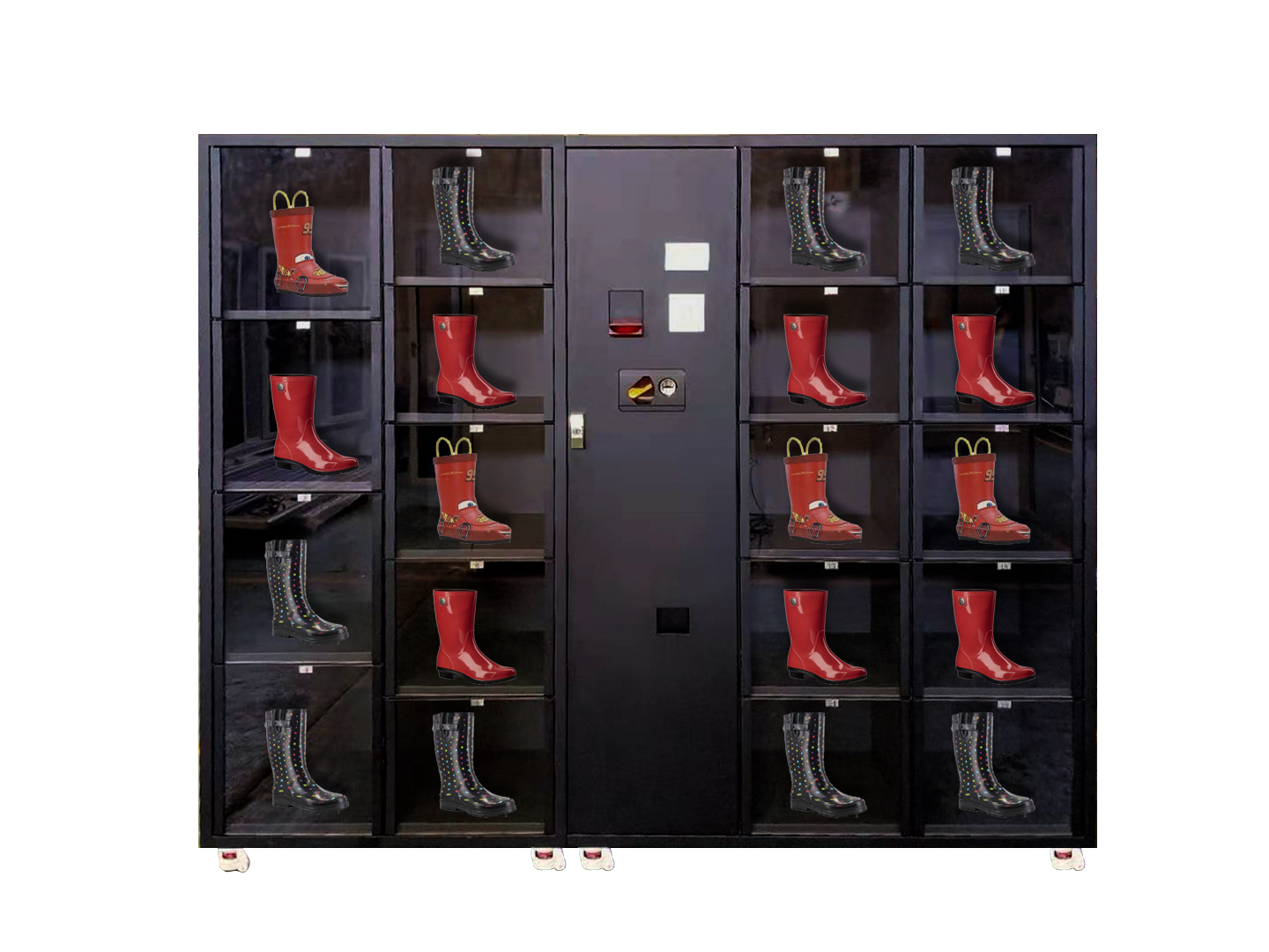 vending machine with screen