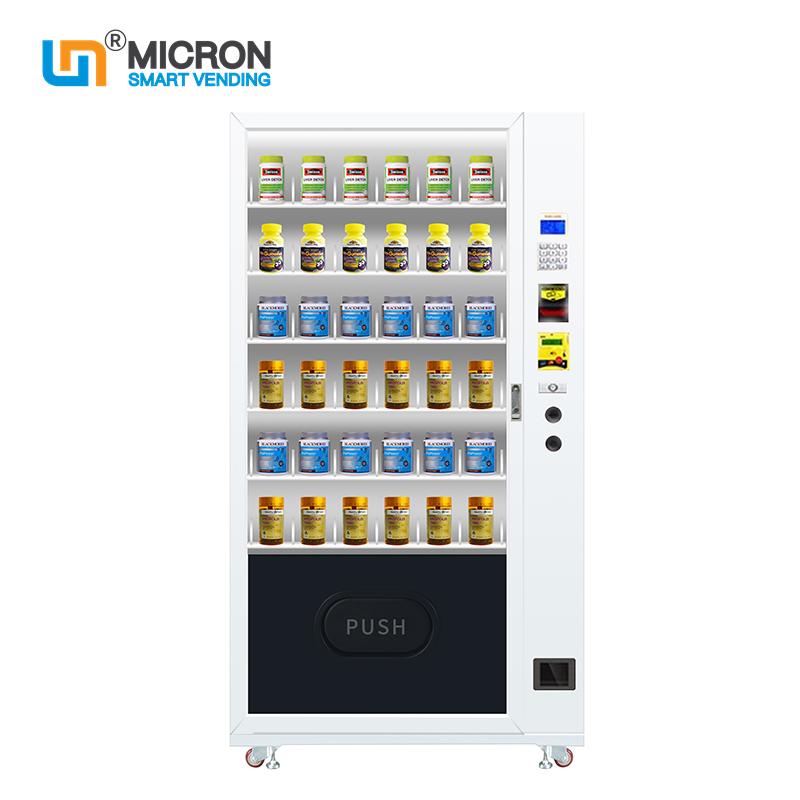 snack drink vending machine with smart system