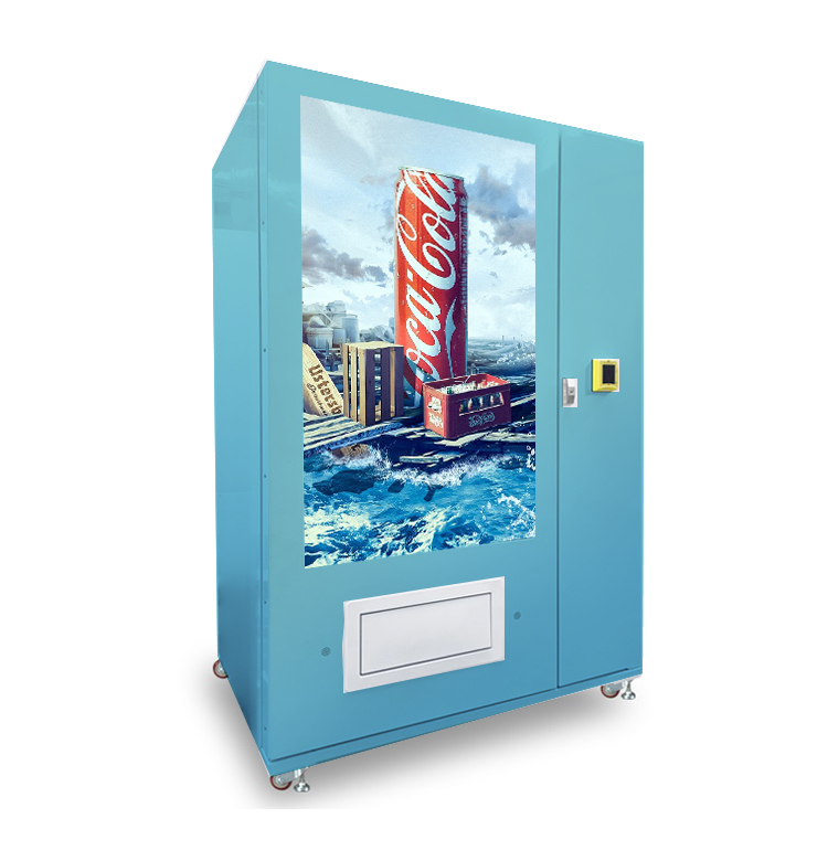 large touch screen snack drink vending machine
