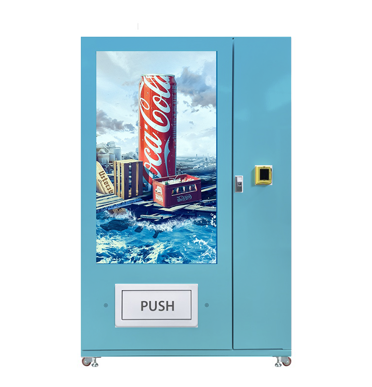 large touch screen snack drink vending machine