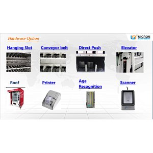 vending machine goods tray option
