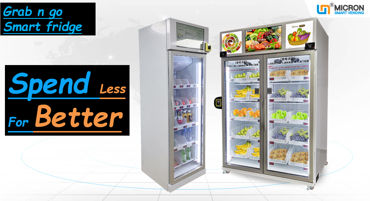 smart vending fridge