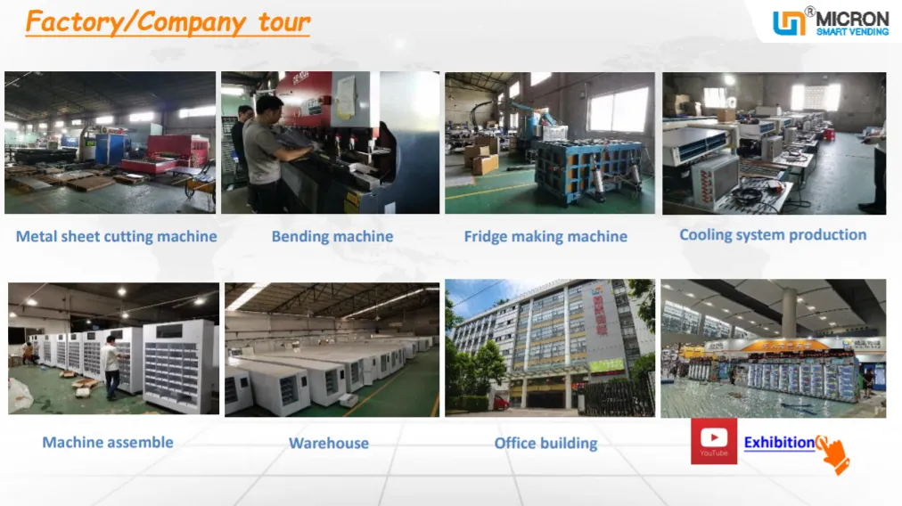 beauty vending vending machine with advertising screen