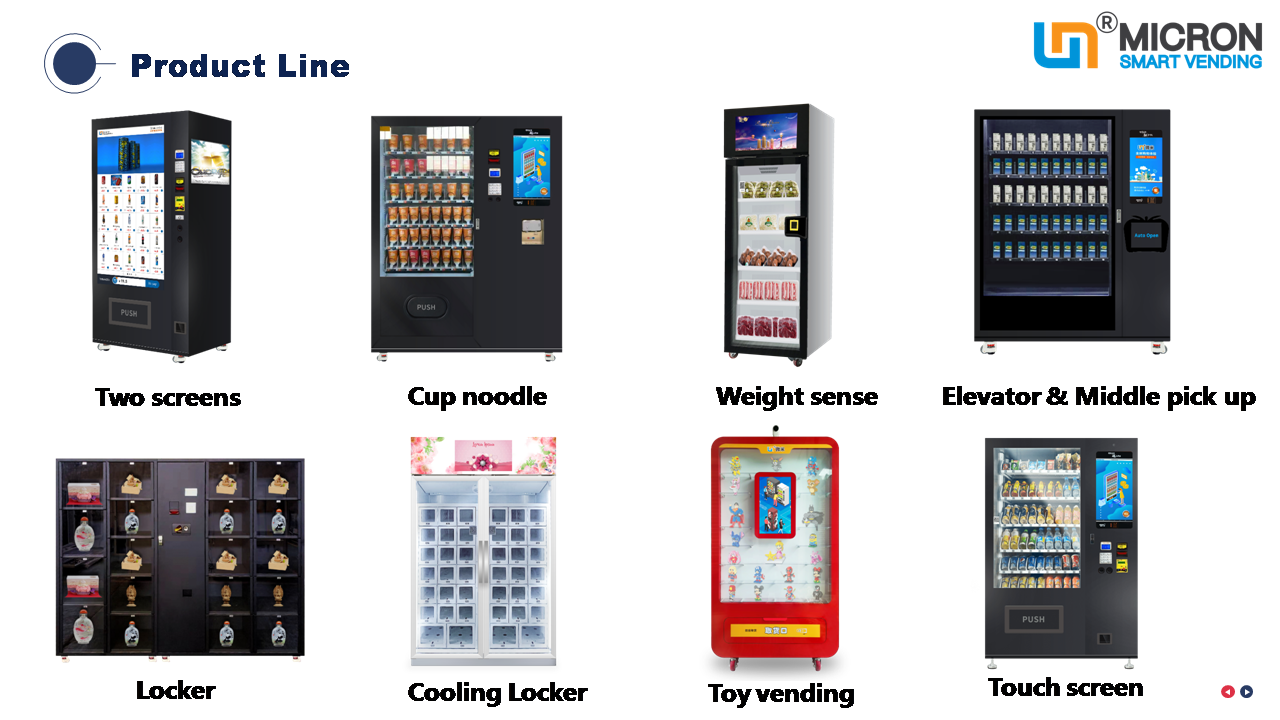 snack combo vending machine card reader
