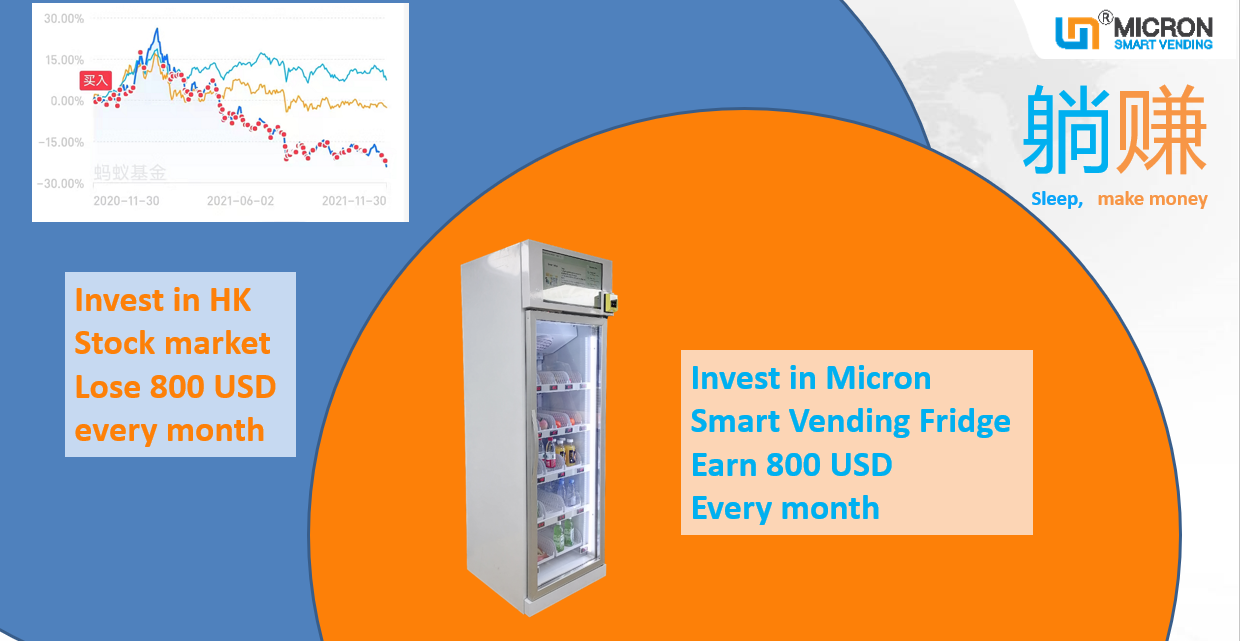 smart fridge vending machine don't make money