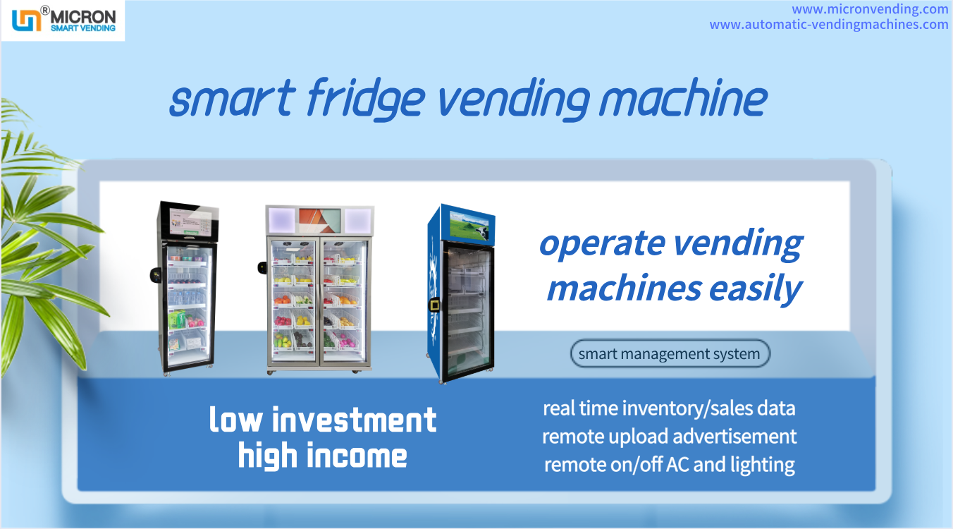 fruit vegetable smart fridge vending machine