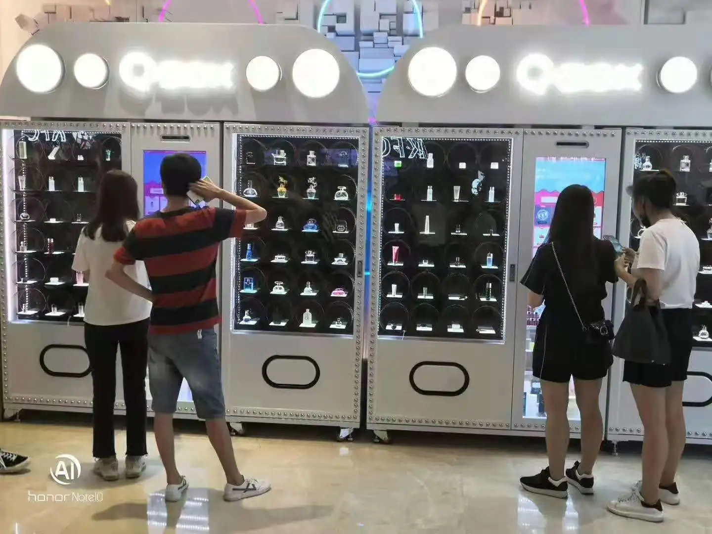 beauty vending machines