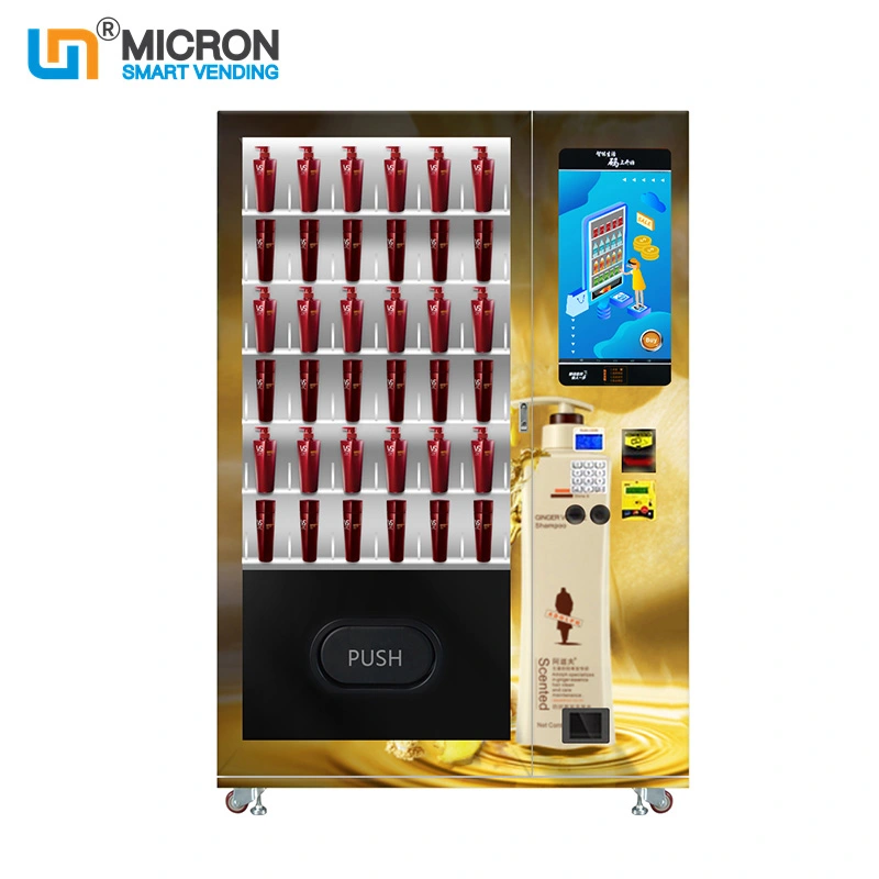 daily shampoo smart vending machine touch screen