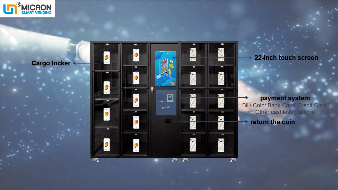 shoes touch screen vending machine