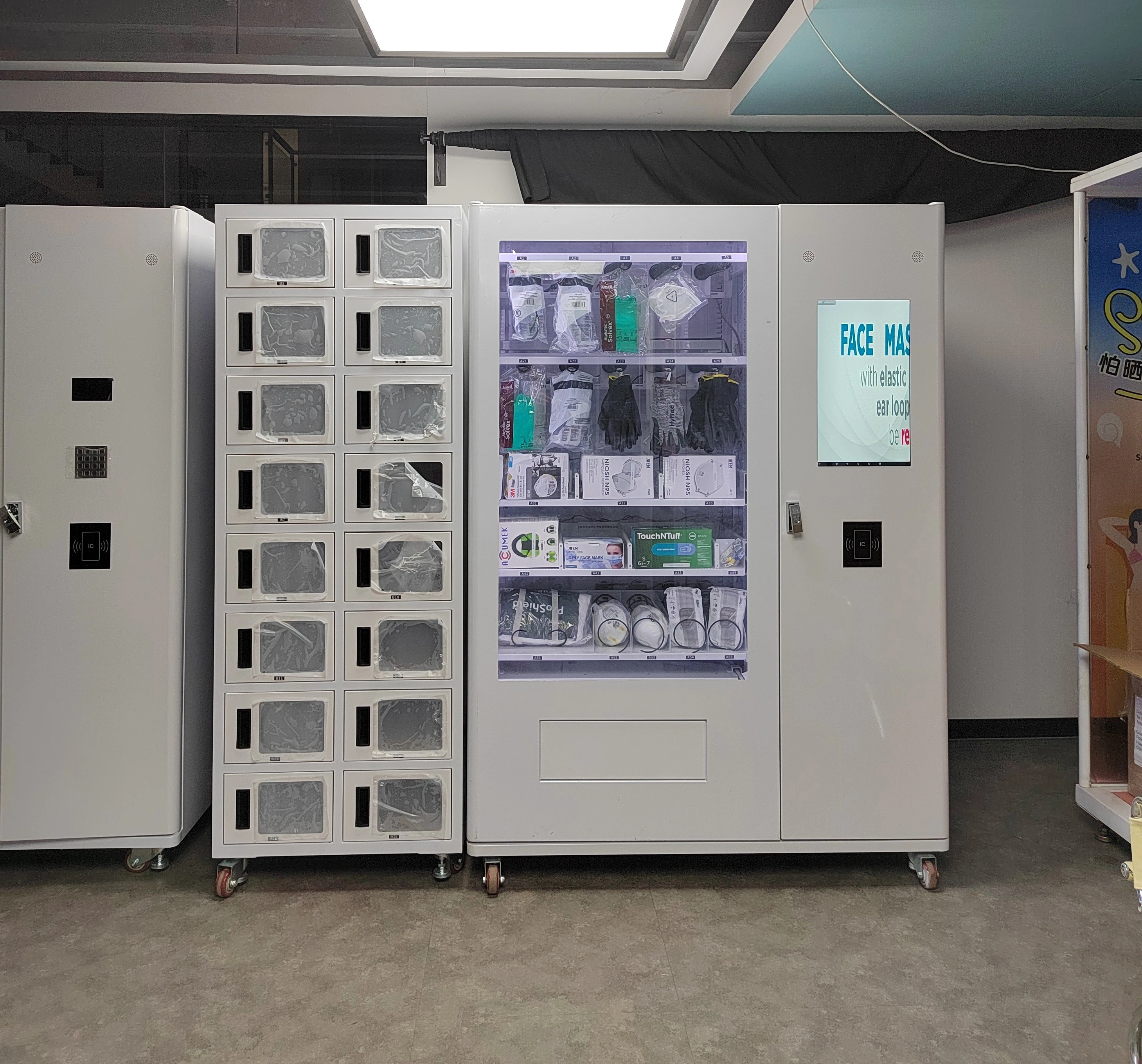 Micron smart PPE vending machine