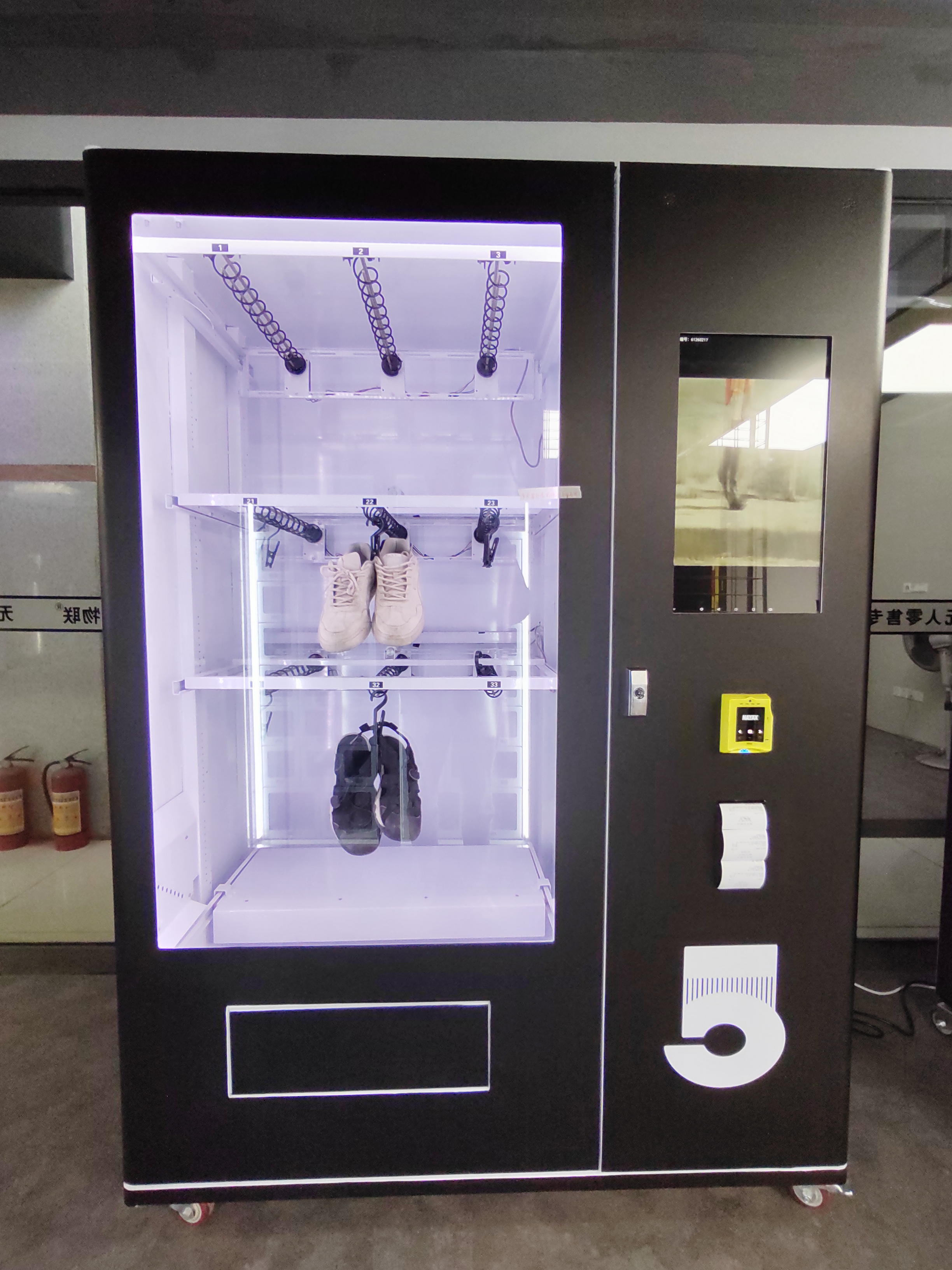 Micron smart shoes vending machines for sale