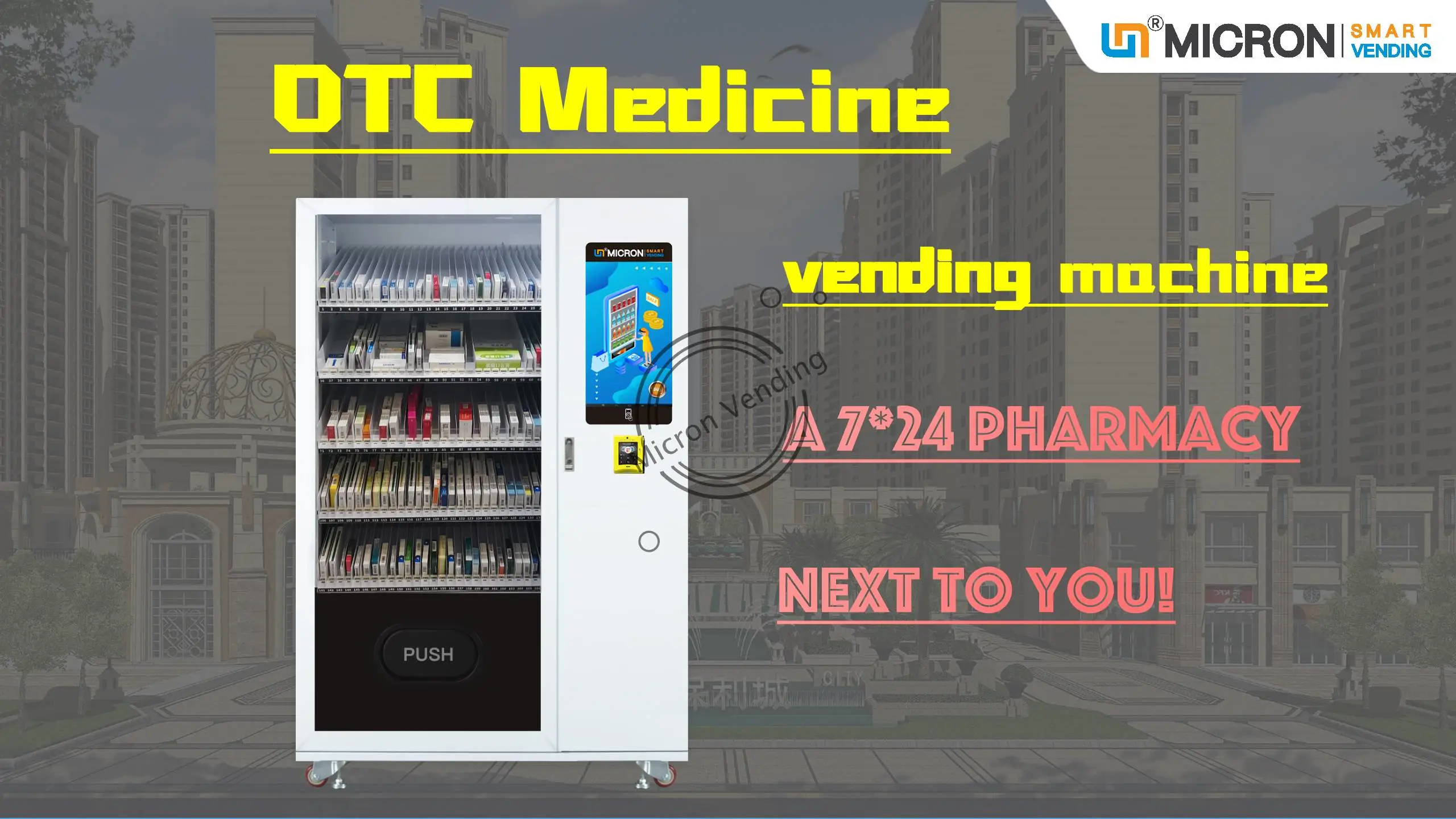 24 hour pharmacy otc medicine vending machine