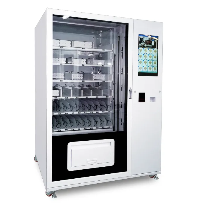 snack and drink vending machine touch screen