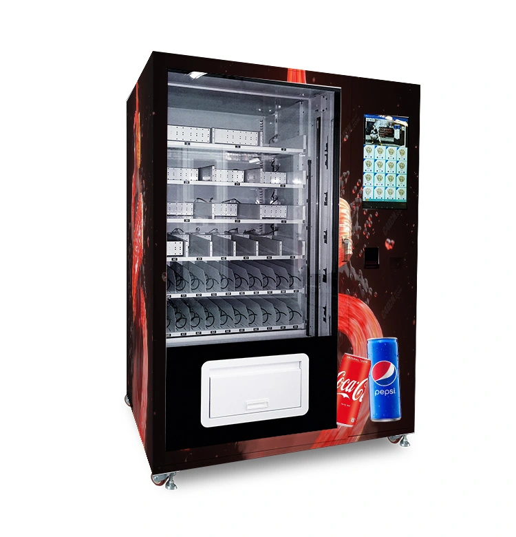snack drink vending machine touch screen