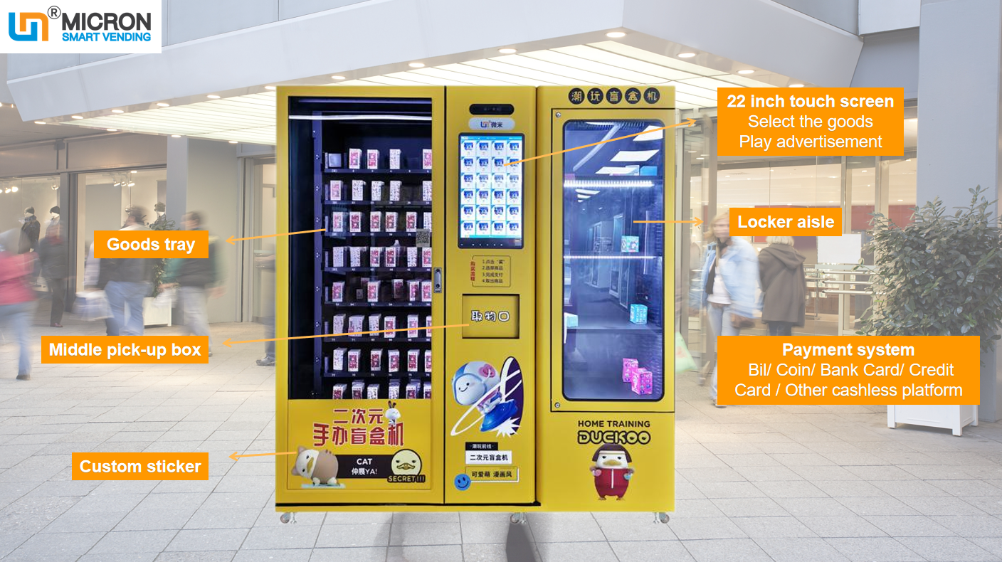 lucky box vending machine hot sale