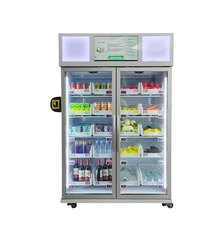 Micron smart fridge vending machines