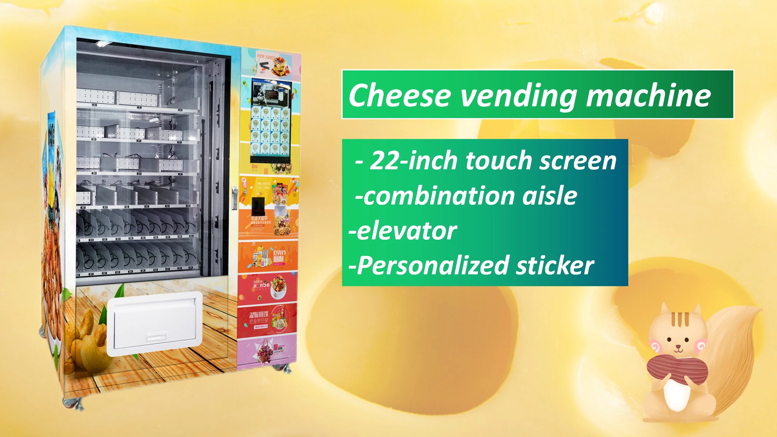 Micron smart vending machines for beverage